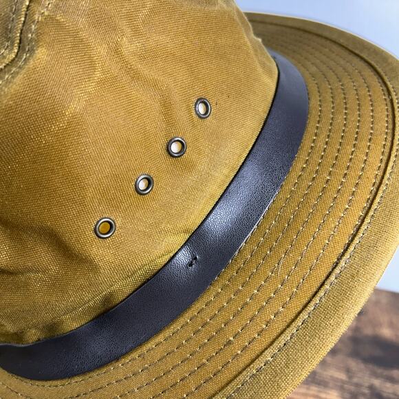 Filson Tin Packer Hat Dark Tan Size XL Made In USA NWT - Picture 4 of 9